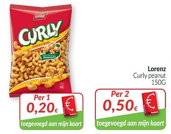 Promoties Lorenz curly peanut - lorenz - Geldig van 01/05/2019 tot 31/05/2019 bij Intermarche