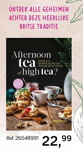 Promoties Afternoon tea or high tea ? - Huismerk - Supra Bazar - Geldig van 30/04/2019 tot 28/05/2019 bij Supra Bazar