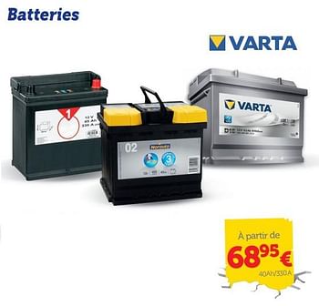 Promoties Batteries - Varta - Geldig van 06/05/2019 tot 10/06/2019 bij Auto 5