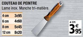 Promotions Couteau de peintre - Magnusson - Valide de 01/04/2019 à 31/12/2019 chez Brico Depot