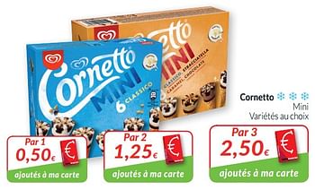 Promotions Cornetto mini - Ola - Valide de 01/05/2019 à 31/05/2019 chez Intermarche