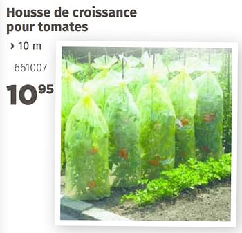 Promotions Housse de croissance pour tomates - Produit maison - Mr. Bricolage - Valide de 08/04/2019 à 31/12/2019 chez Mr. Bricolage