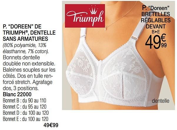 damart soutien gorge triumph