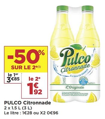 Citronnade L'Originale - Pulco - 1,5 L