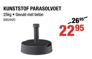 Promoties Kunststof parasolvoet - Huismerk - HandyHome - Geldig van 24/04/2019 tot 19/05/2019 bij HandyHome