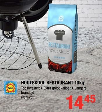 Promoties Houtskool restaurant - Sol - Geldig van 24/04/2019 tot 19/05/2019 bij HandyHome