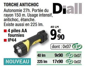 Promotion Brico Depot Torche Antichoc Diall Eclairage Valide Jusqua 4 Promobutler