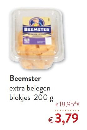 Promoties Beemster extra belegen blokjes - Beemster - Geldig van 08/05/2019 tot 21/05/2019 bij OKay