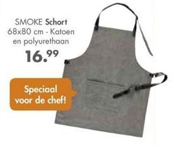 Promoties Smoke schort - Huismerk - Casa - Geldig van 29/04/2019 tot 26/05/2019 bij Casa