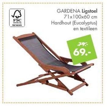 Promoties Gardena ligstoel - Gardena - Geldig van 29/04/2019 tot 26/05/2019 bij Casa