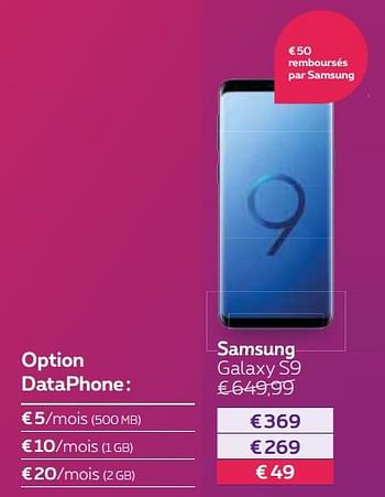 samsung s9 1 dollar promotion