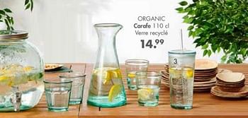 Promotions Organic carafe - Produit maison - Casa - Valide de 29/04/2019 à 26/05/2019 chez Casa