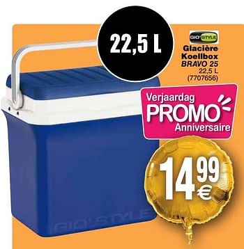 Promoties Glacière koellbox bravo 25 - Bravo - Geldig van 14/05/2019 tot 27/05/2019 bij Cora