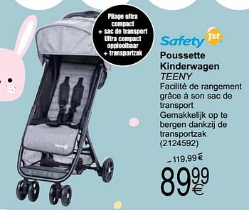 Promoties Poussette kinderwagen teeny - Safety 1st - Geldig van 14/05/2019 tot 27/05/2019 bij Cora