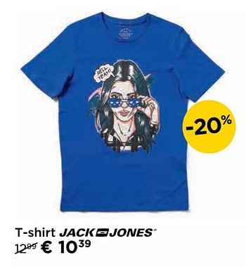 Promoties T-shirt - Jack & Jones - Geldig van 07/05/2019 tot 29/05/2019 bij Molecule