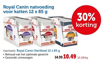 Promoties Royal canin natvoeding voor katten - Royal Canin - Geldig van 21/05/2019 tot 02/06/2019 bij Aveve