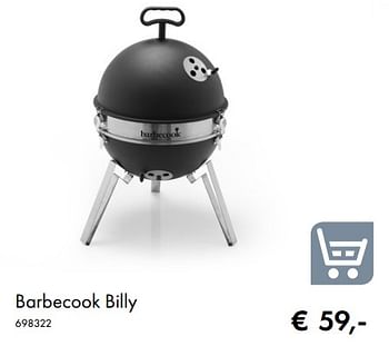 Promoties Barbecook billy - Huismerk - Multi Bazar - Geldig van 09/05/2019 tot 31/08/2019 bij Multi Bazar