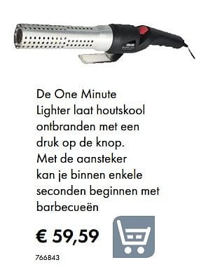 Promoties One minute lighter - Huismerk - Multi Bazar - Geldig van 09/05/2019 tot 31/08/2019 bij Multi Bazar