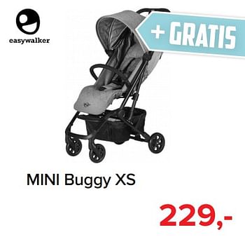 Promoties Mini buggy xs - Easywalker - Geldig van 13/05/2019 tot 01/06/2019 bij Baby-Dump