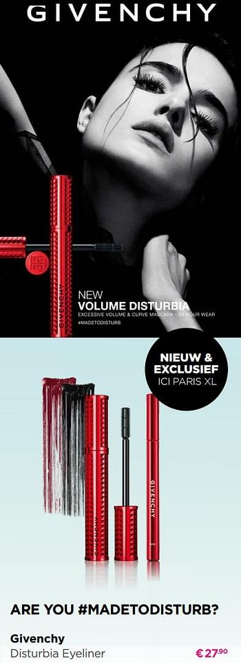 Promoties Givenchy disturbia eyeliner - Givenchy - Geldig van 13/05/2019 tot 26/05/2019 bij ICI PARIS XL