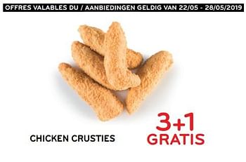 Promotions Chicken crusties - Produit maison - Alvo - Valide de 22/05/2019 à 28/05/2019 chez Alvo