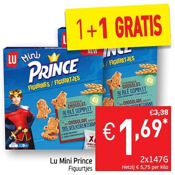 Promoties Lu mini prince - Lu - Geldig van 21/05/2019 tot 26/05/2019 bij Intermarche