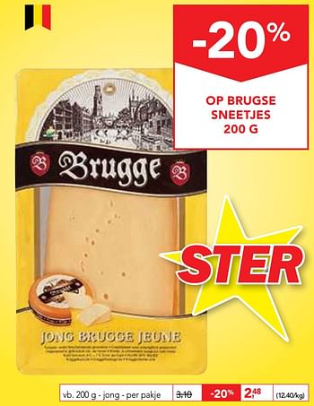 Promoties Brugge sneetjes - Brugge - Geldig van 22/05/2019 tot 04/06/2019 bij Makro