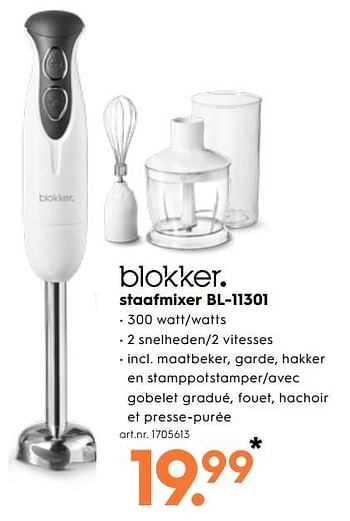 - Blokker staafmixer - Promotie bij Blokker