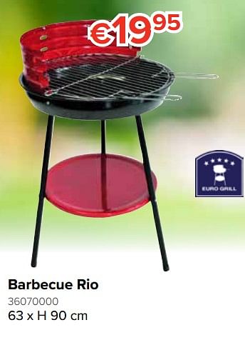Promoties Barbecue rio - Euro Grill - Geldig van 23/05/2019 tot 16/06/2019 bij Euro Shop