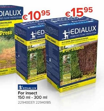Promoties For insect - Edialux - Geldig van 23/05/2019 tot 16/06/2019 bij Euro Shop