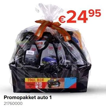 Promotions Promopakket auto 1 - Produit Maison - Euroshop - Valide de 23/05/2019 à 16/06/2019 chez Euro Shop
