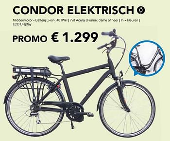 Promoties Condor elektrisch - Prestige Fietsen - Geldig van 23/05/2019 tot 16/06/2019 bij Euro Shop