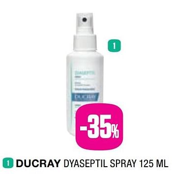 Promoties Dyaseptil spray -35% - DUCRAY - Geldig van 25/05/2019 tot 31/07/2019 bij Medi-Market