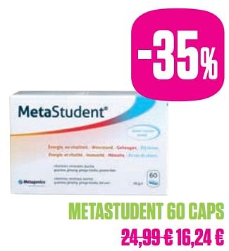 Promoties Metastudent - Metastudent - Geldig van 25/05/2019 tot 31/07/2019 bij Medi-Market