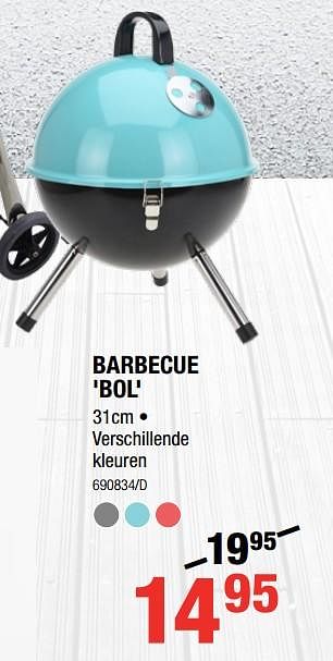 Promotions Barbecue bol - Produit Maison - HandyHome - Valide de 16/05/2019 à 26/05/2019 chez HandyHome