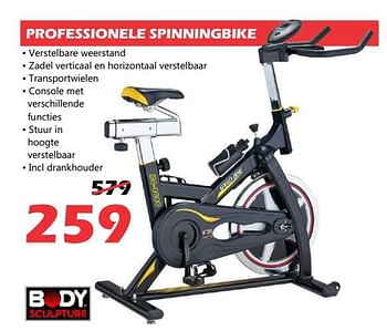 Promoties Professionele spinningbike - Body Sculpture - Geldig van 17/05/2019 tot 09/06/2019 bij Itek