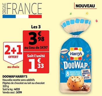Promotions Doowap harry`s - Harry's - Valide de 22/05/2019 à 28/05/2019 chez Auchan Ronq