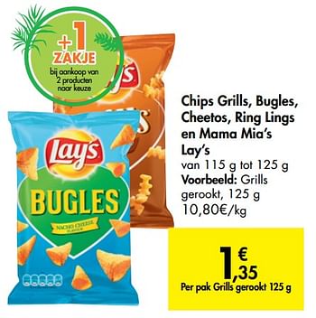 Promoties Grills gerookt - Lay's - Geldig van 22/05/2019 tot 03/06/2019 bij Carrefour