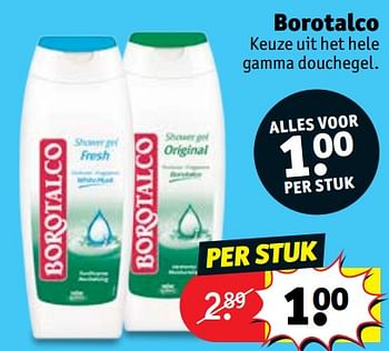 Promoties Borotalco - Borotalco - Geldig van 21/05/2019 tot 02/06/2019 bij Kruidvat
