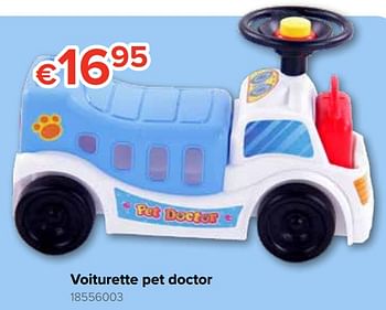 Promotions Voiturette pet doctor - Produit Maison - Euroshop - Valide de 23/05/2019 à 16/06/2019 chez Euro Shop