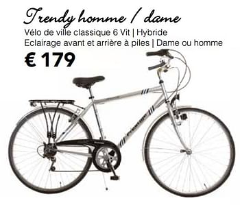 Promoties Trendy homme - dame - Prestige Fietsen - Geldig van 23/05/2019 tot 16/06/2019 bij Euro Shop