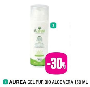 Promotions Aurea gel pur bio aloe vera -30% - Aurea - Valide de 25/05/2019 à 31/07/2019 chez Medi-Market