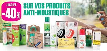 Promotions Jusqu`à -40% sur vos produits anti-moustiques - Produit Maison - Medi-Market - Valide de 25/05/2019 à 31/07/2019 chez Medi-Market
