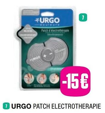 Promotions Urgo patch electrotherapie -€15 - Urgo - Valide de 25/05/2019 à 31/07/2019 chez Medi-Market