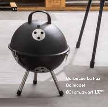 Promotions Barbecue la paz balmodel - Produit maison - Leen Bakker - Valide de 01/05/2019 à 31/10/2019 chez Leen Bakker