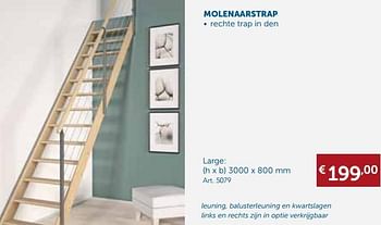 Promoties Molenaarstrap large - Huismerk - Zelfbouwmarkt - Geldig van 28/05/2019 tot 24/06/2019 bij Zelfbouwmarkt