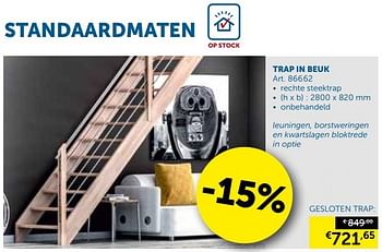 Promoties Trap in beuk gesloten trap: - Huismerk - Zelfbouwmarkt - Geldig van 28/05/2019 tot 24/06/2019 bij Zelfbouwmarkt