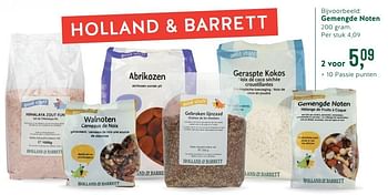 Promoties Gemengde noten - Huismerk - Holland & Barrett - Geldig van 20/05/2019 tot 16/06/2019 bij Holland & Barret