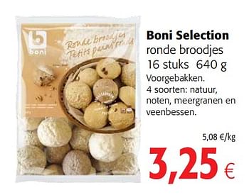 Promoties Boni selection ronde broodjes - Boni - Geldig van 22/05/2019 tot 04/06/2019 bij Colruyt