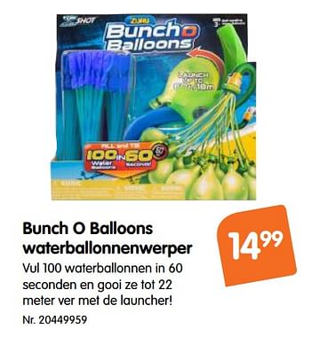Promoties Bunch o balloons waterballonnenwerper - Bunch o Balloons - Geldig van 22/05/2019 tot 18/06/2019 bij Fun